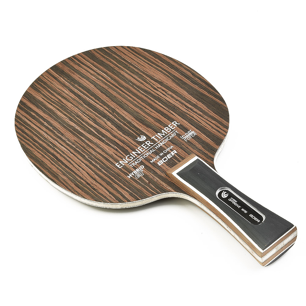 Table Tennis Bat Butterfly - 卓球ラケット,タンパドルボード,ロングハンドル,5層,6.2mm, 1個