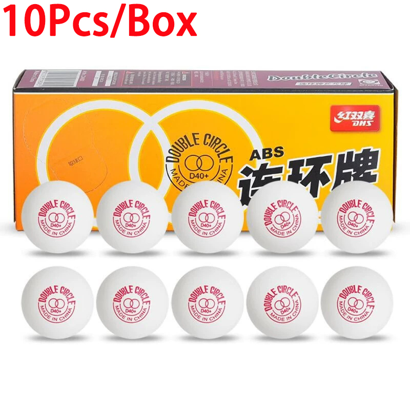 Table Tennis Ball Brand - ダブルサークル卓球ボール 10 個/箱 DHS 卓球ボールトップブランドトレーニング用競技用 D40+