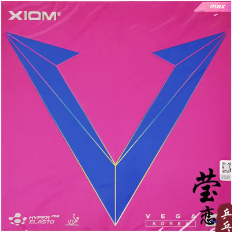 Table Tennis Xiom - XIOM VEGA KOREA 79-076卓球ラバー ノンタッキー 高弾性・高摩擦