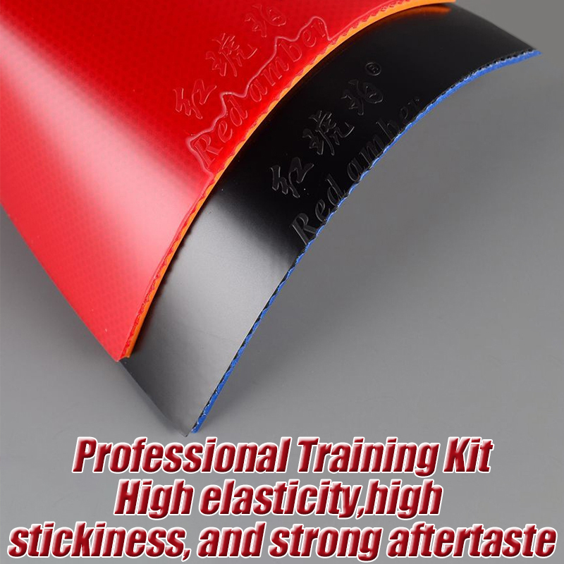 Table Tennis Trainer - ● レッドアンバー卓球ラバー高弾性スティックラバーピップスイン卓球ラバー収斂性スポンジ卓球トレーニング用