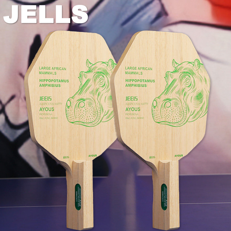 Table Tennis Blade - JEELS 1 プライ Ayous 卓球ブレード六角形日本製厚さ 10±0.2