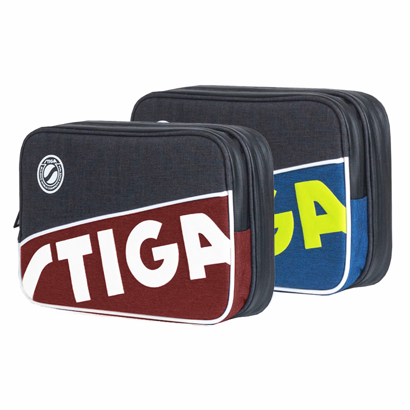 Table Tennis Bat Butterfly - STIGA 卓球ラケットバッグ新しい二重層スクエアラウンドトレーニングプロフェッショナルバルデバットパドル STIGA ラケットピンポン C