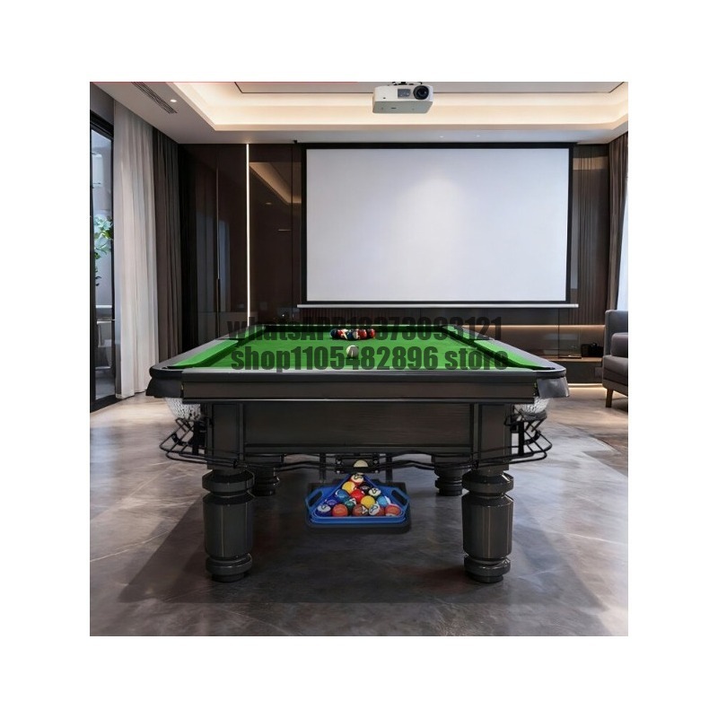 Table Tennis In Chinese - ビリヤード台 スタンダード業務用 家庭用 大人用 中国式ブラックエイト ビリヤード台