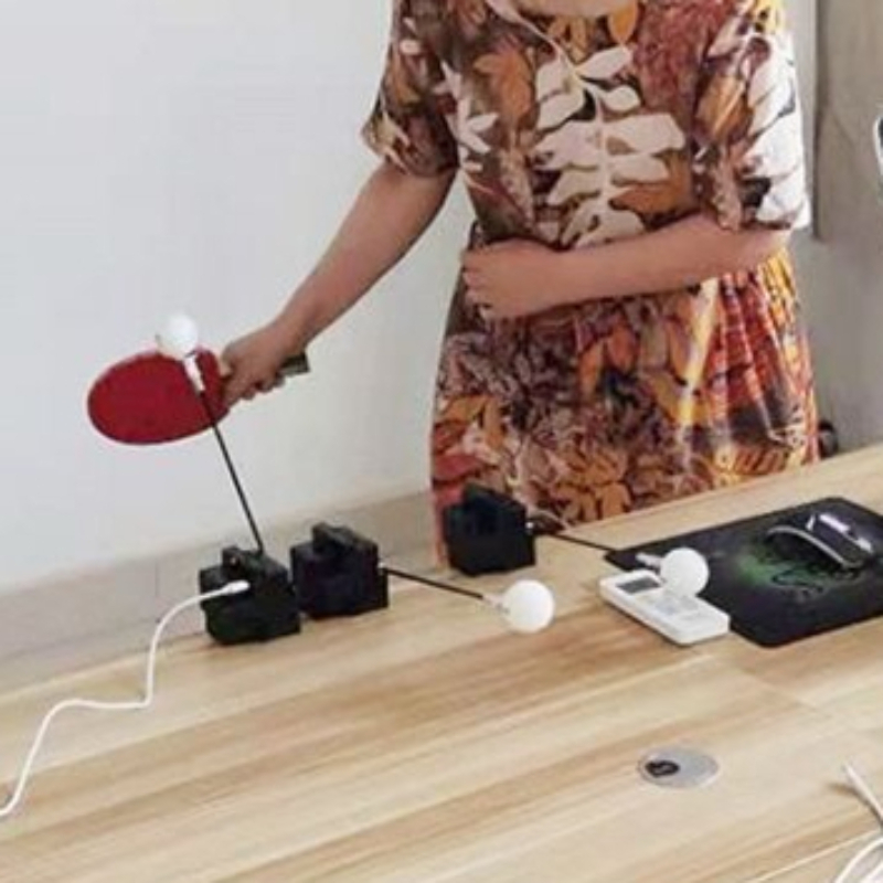 ポータブル卓球トレーナー初心者練習用ピンポン練習器具耐久性の - Table Tennis Trainer のレビューと価格