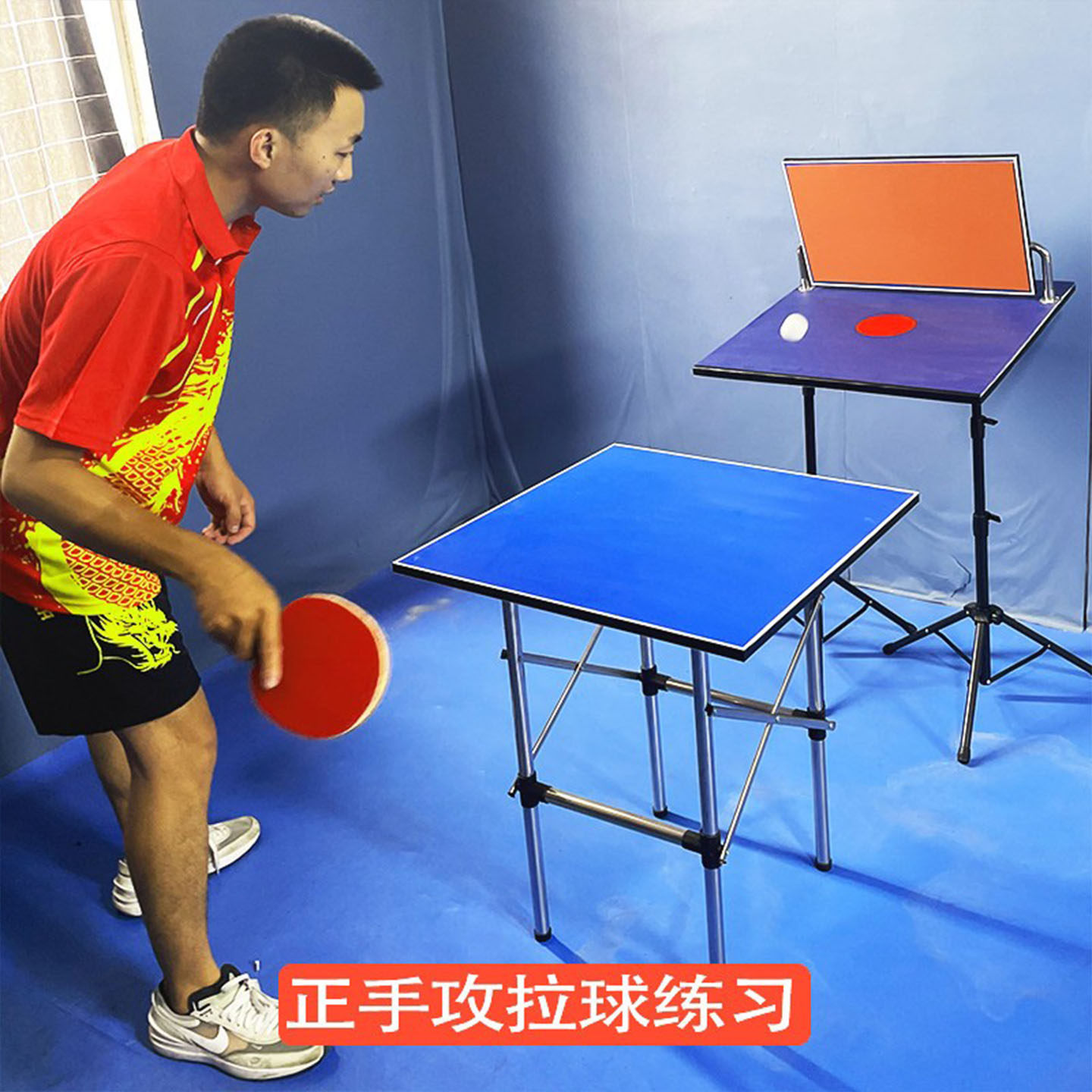 卓球トレーナーリバウンドボード プロ仕様シングル練習用バッフ - Table Tennis Trainer のレビューと価格