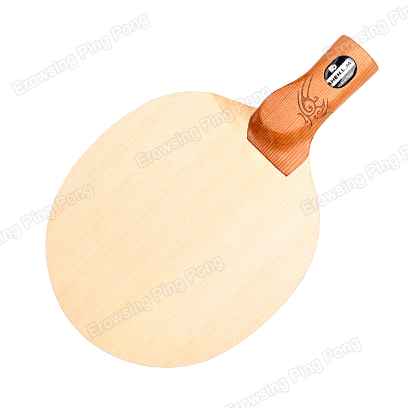 特別なスロートカットデザイン 1層ヒノキ卓球ブレード 8mm - Table Tennis In Chinese のレビューと価格
