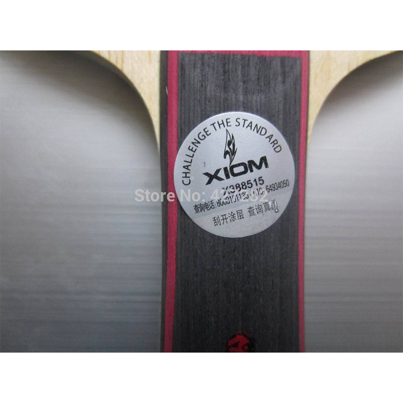 XIOM STRADIVARIUS卓球ブレード 5+2カーボ - Table Tennis Blade のレビューと価格