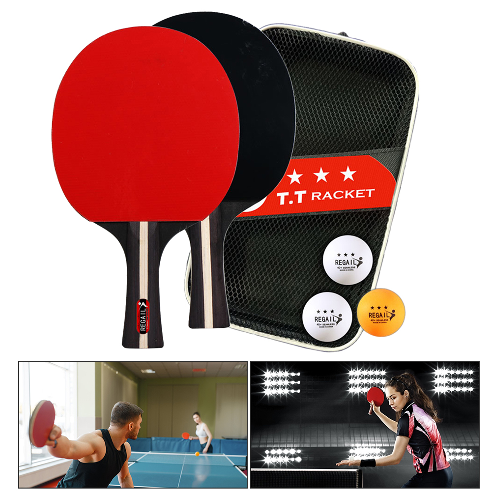 卓球ラケット,バッグ付き,ピンポンラケット,2ラケット,3ボ - Table Tennis Bat Butterfly のレビューと価格
