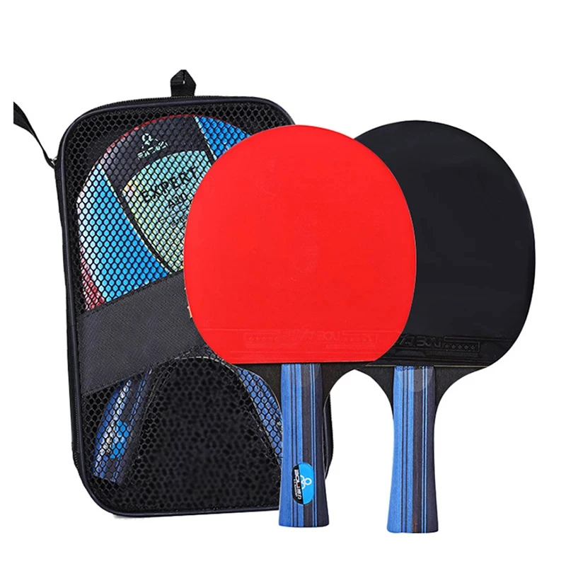 卓球ラケットセット,5つ星,6つ星,2ピース,プロのゴム製ピ - Table Tennis Bat Butterfly のレビューと価格
