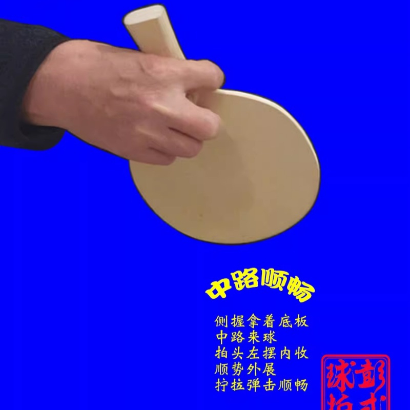 中国/和風卓球ラケットプロレベルの不規則な形状のピンポンパド - Table Tennis In Chinese のレビューと価格