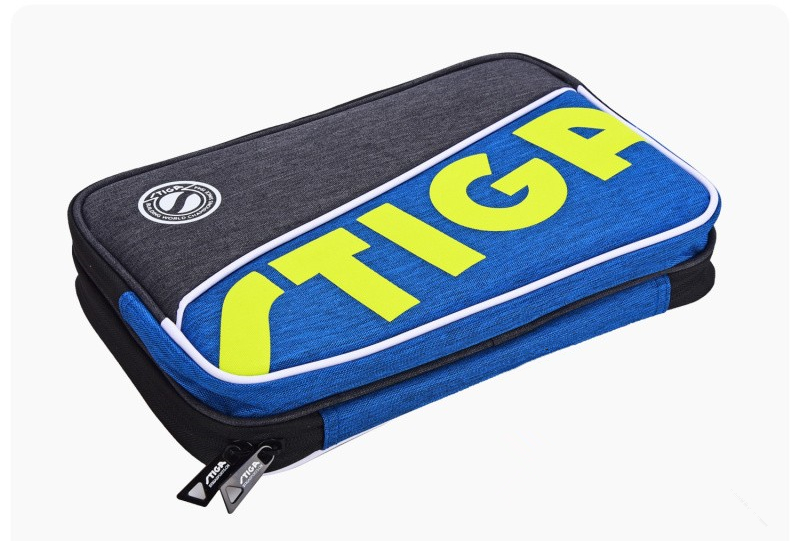 STIGA 卓球ラケットバッグ新しい二重層スクエアラウンドト - Table Tennis Bat Butterfly のレビューと価格