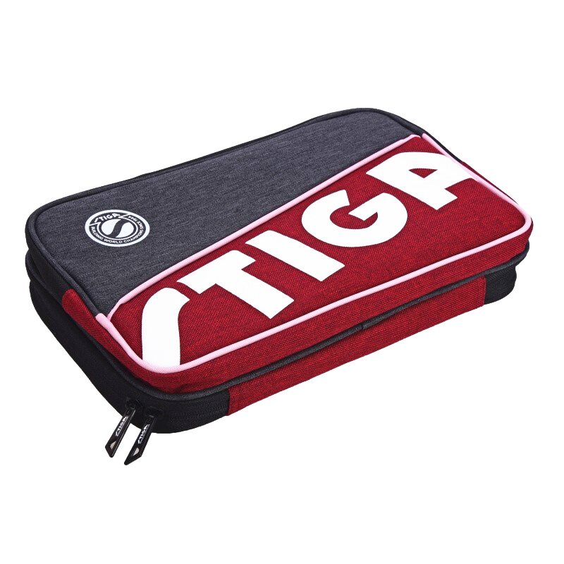 STIGA 卓球ラケットバッグ新しい二重層スクエアラウンドト - Table Tennis Bat Butterfly のレビューと価格