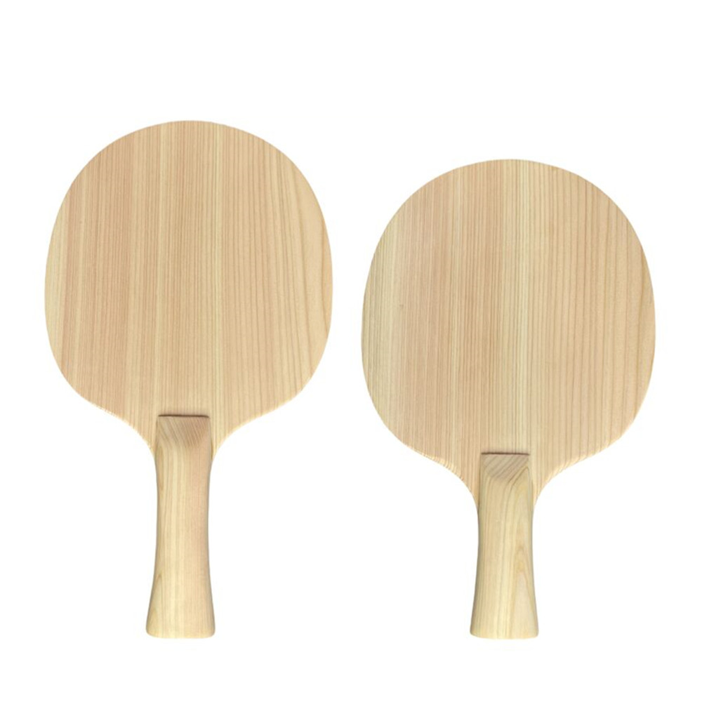 単層ヒノキ無垢材卓球ブレード 8mm ピンポンブレード FL - Table Tennis Blade のレビューと価格