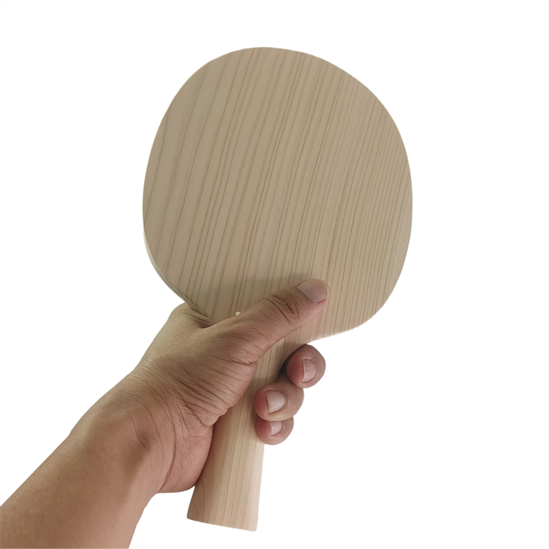 単層ヒノキ無垢材卓球ブレード 8mm ピンポンブレード FL - Table Tennis Blade のレビューと価格