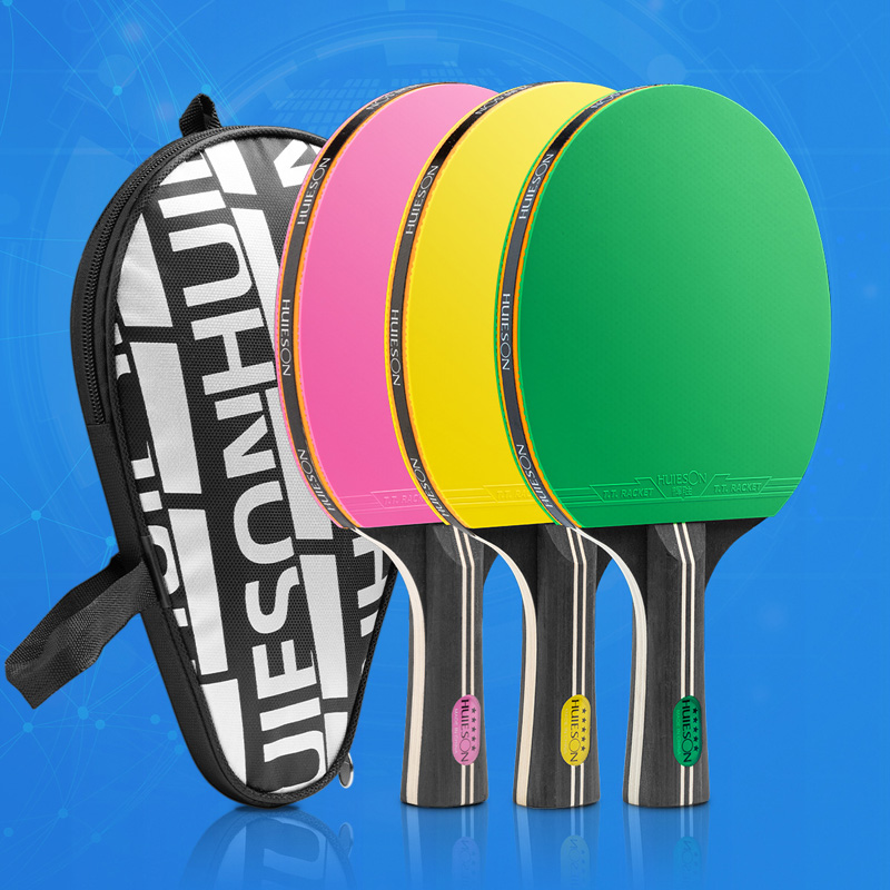 HUIESON 5 つ星 カラフルな卓球ラケットセット キャ - Table Tennis Xiom のレビューと価格
