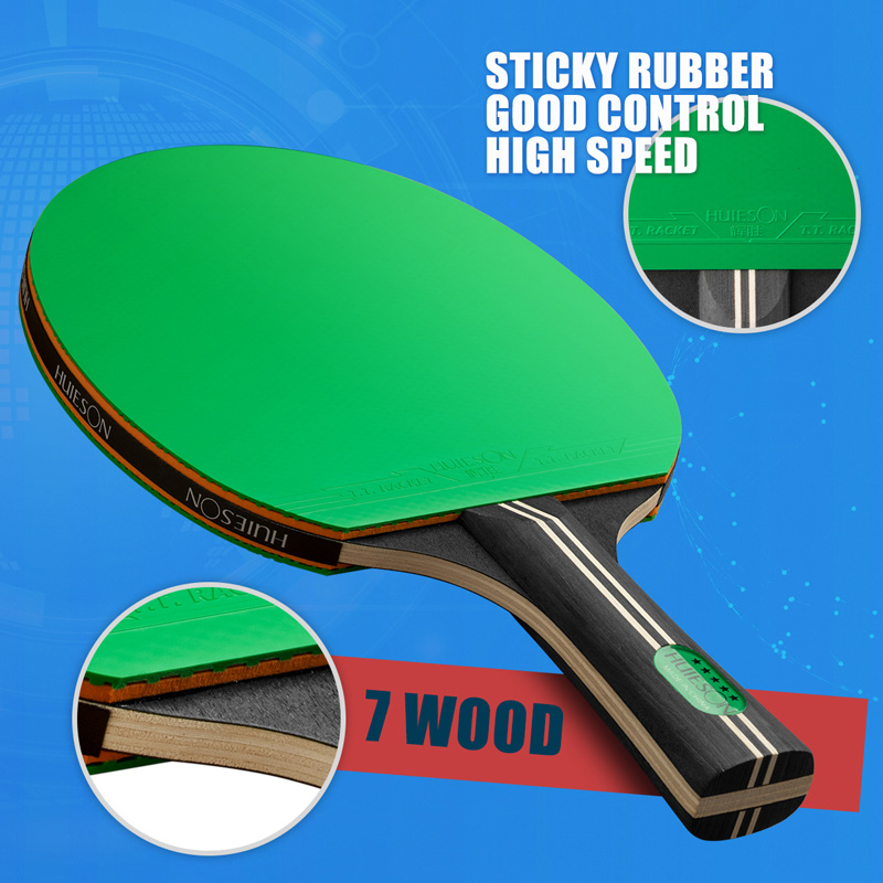 HUIESON 5 つ星 カラフルな卓球ラケットセット キャ - Table Tennis Xiom のレビューと価格