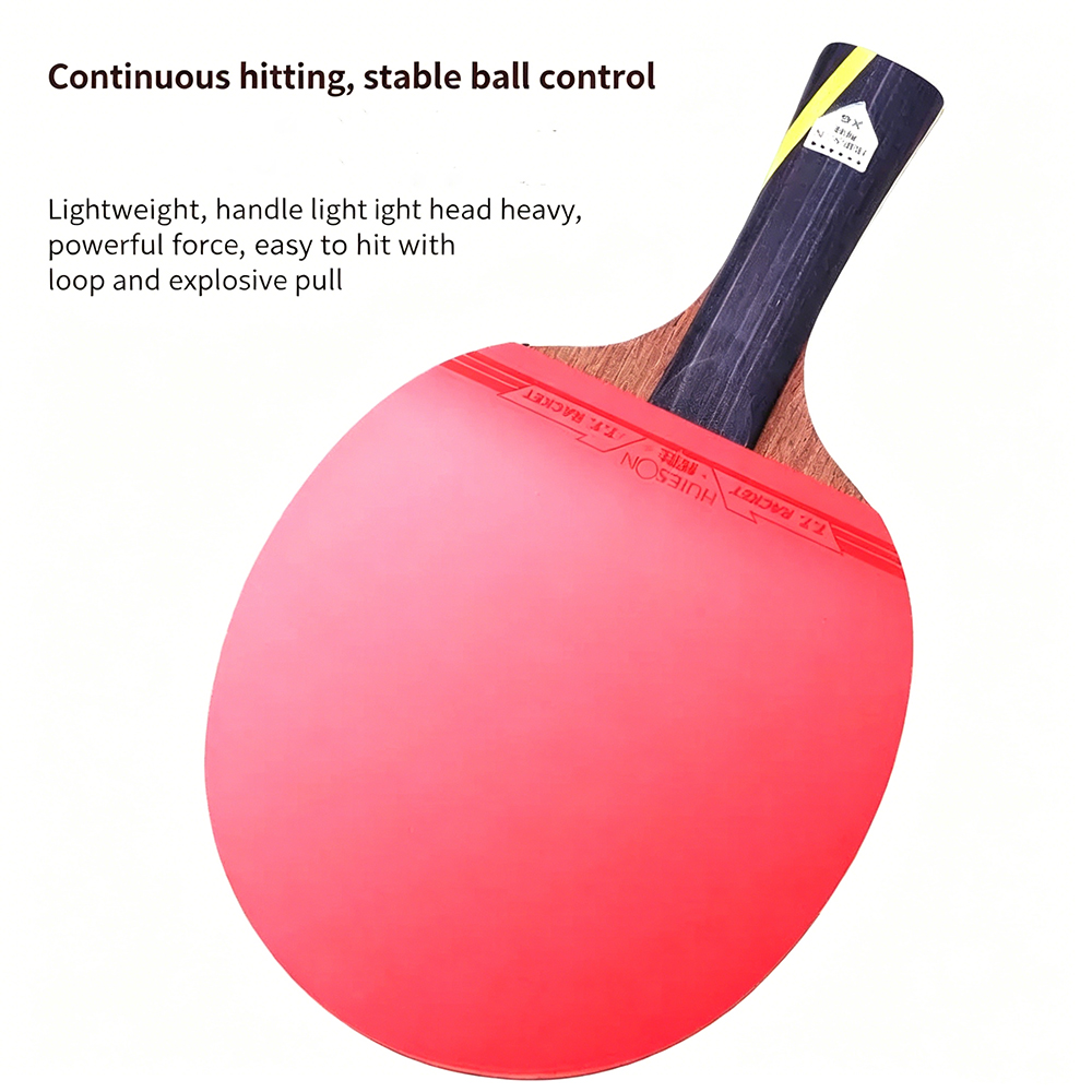 2 個オリジナル HUIESON 6 スターカーボン卓球ラケ - Table Tennis Xiom のレビューと価格