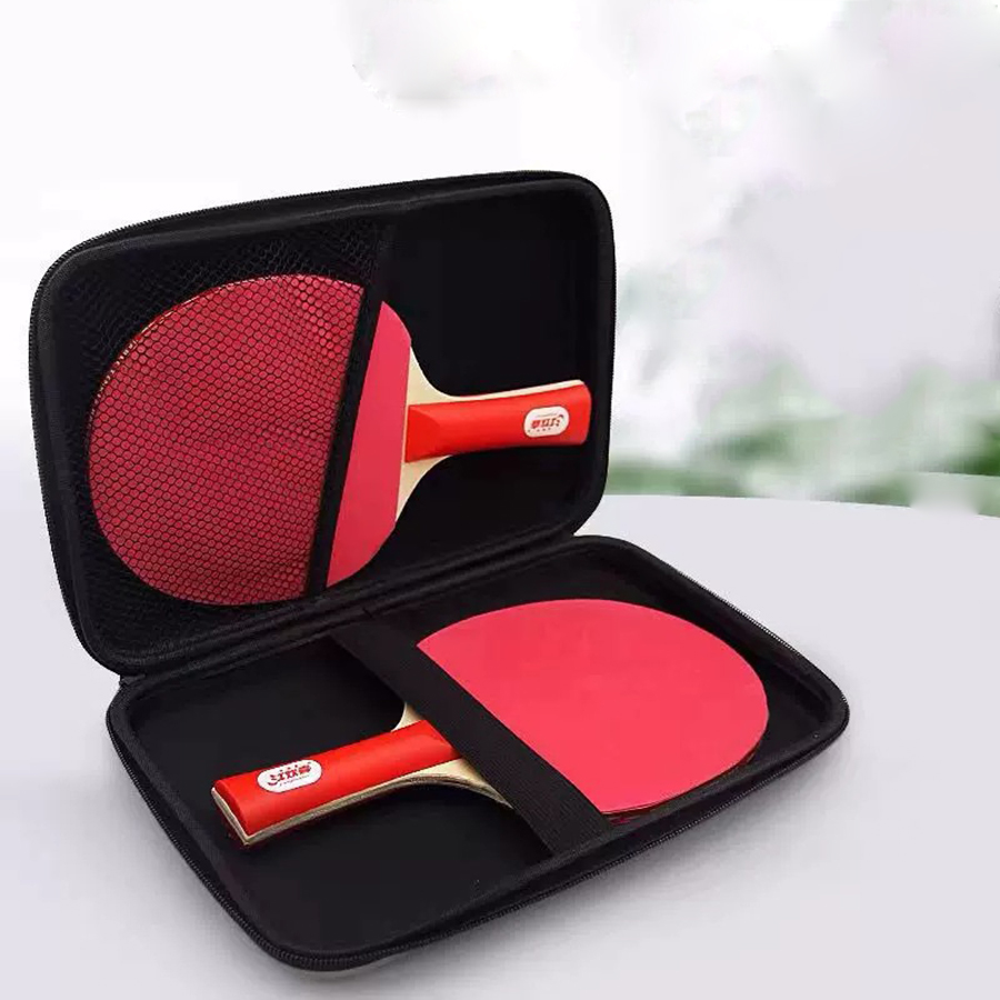新しいEVAハードシェル高級卓球スポーツクラブスクエア卓球ラ - Table Tennis Bat Butterfly のレビューと価格