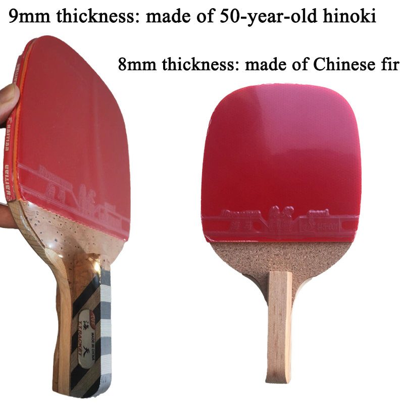 ハイチ産日本製ペンホールド卓球ブレード8mm/9mm中国産モ - Table Tennis In Chinese のレビューと価格